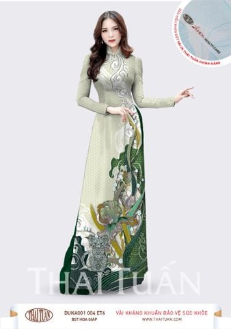 DUKA001004DET6 Vải Áo Dài Tuổi Mẹo Premium Kháng Khuẩn Khổ 1m50 x Dài 2m3