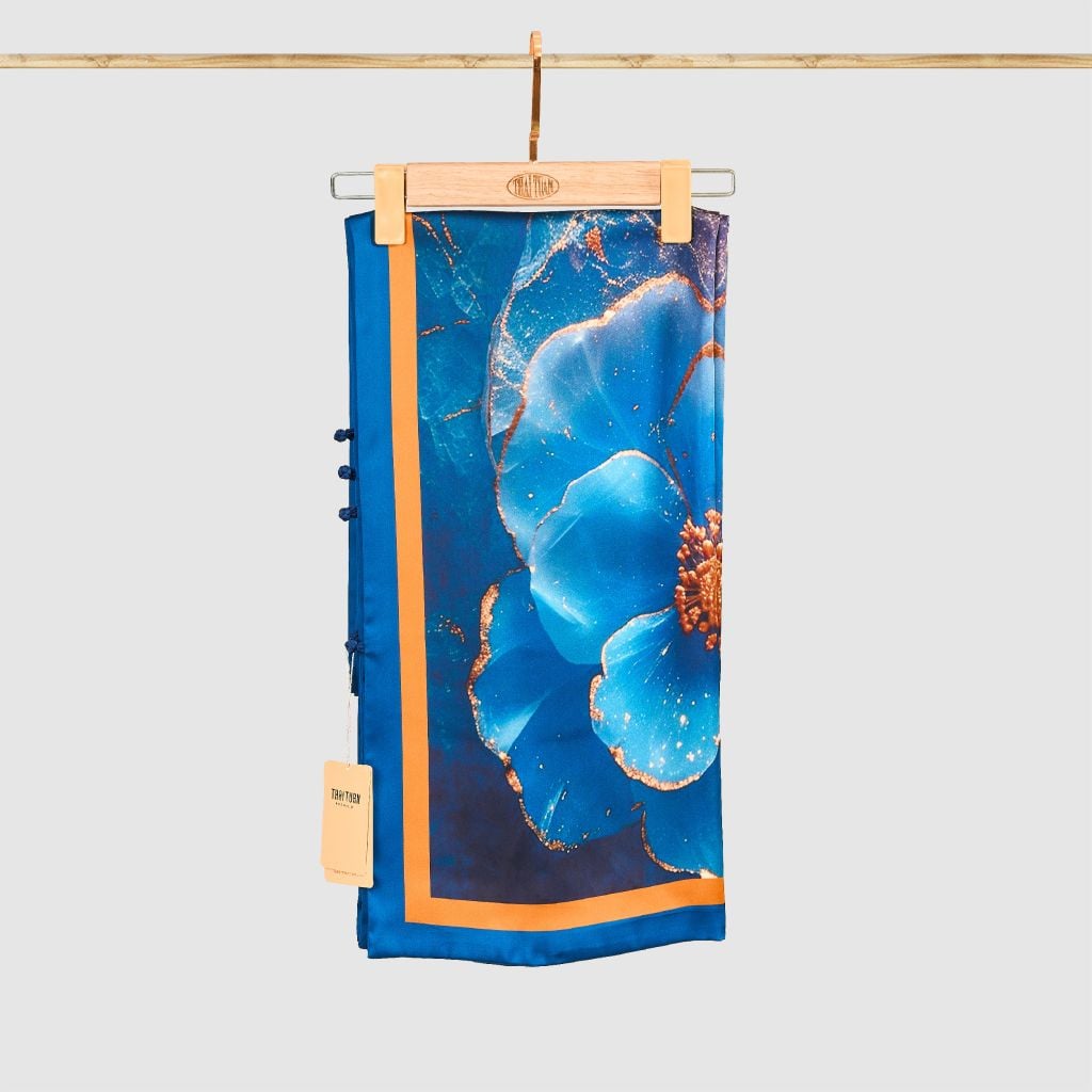 Khăn Choàng Chữ Nhật 2 Lớp In 55x180cm 2S71HAB2R01B