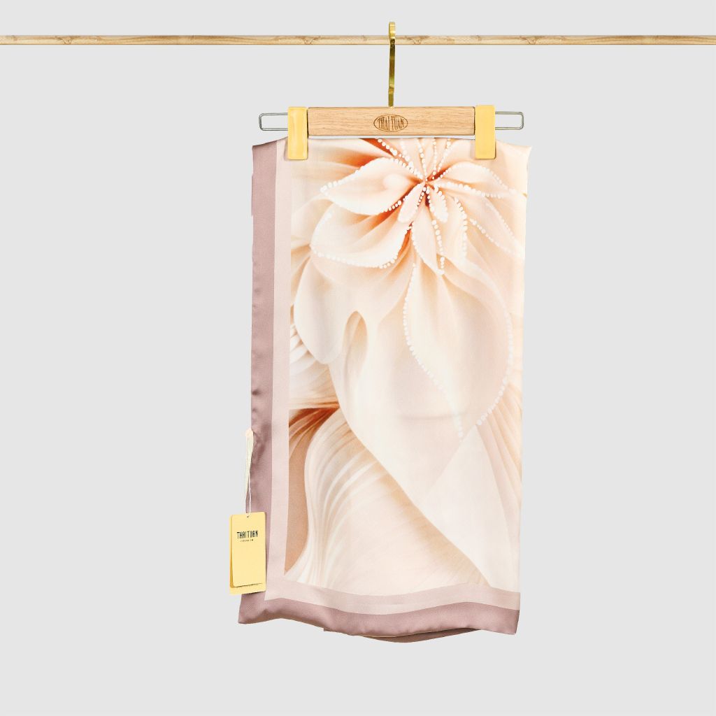 Khăn Choàng Chữ Nhật 2 Lớp In 55x180cm 2S72HAB2R01B