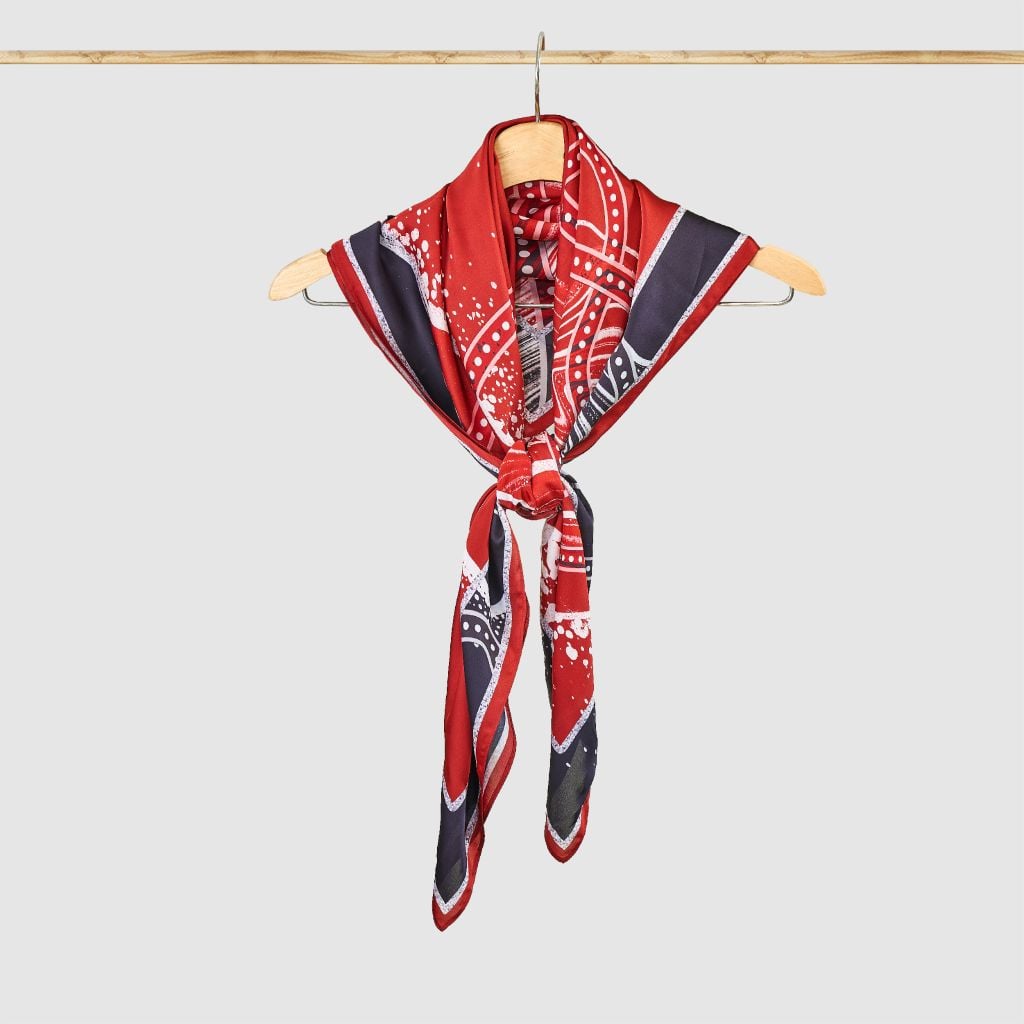 Khăn Choàng Vuông 1 Lớp In 55x180cm 2S97FA10R01