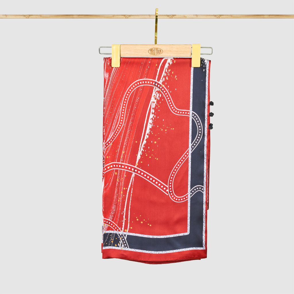 Khăn Choàng Chữ Nhật 2 Lớp In 55x180cm 2S98FAB2R01