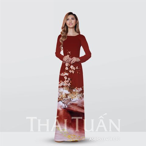 ASBR533-EFC | Vải Áo Dài In Họa Tiết Kháng Khuẩn (Nhiều Màu) Khổ 1m50 x 2m1