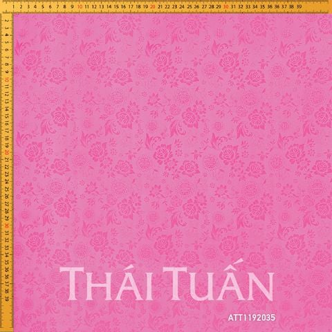 ATT1192035 Vải Tơ Tằm Dệt Họa Tiết Màu Hồng Khổ 1m15 Dài 2m4