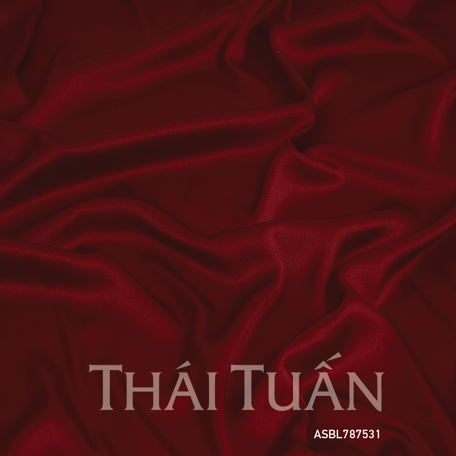 Vải Trơn Thái Tuấn Màu Mận Đỏ ASBL787531
