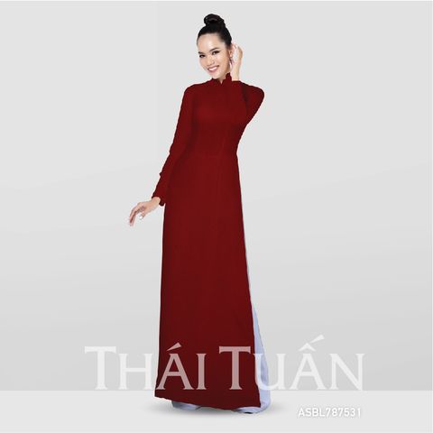 Vải Trơn Thái Tuấn Màu Mận Đỏ ASBL787531