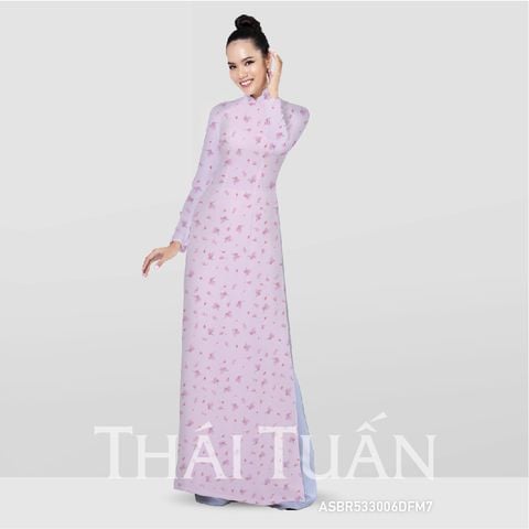 ASBR533006FM7 Vải In Họa Tiết Hoa Lá Kháng Khuẩn Khổ 1m50 x 2m1