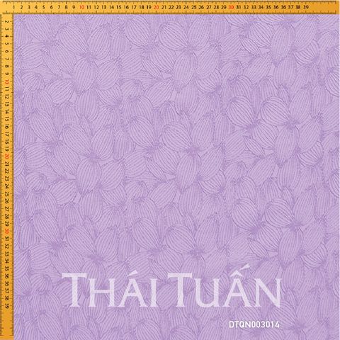 DTQN003014 Vải Áo Dài Gấm Sao Mai Co Giãn Màu Tím Khổ 1m15 x 2m5