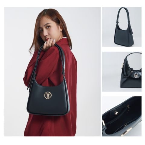 SH2312JB005  Túi Xách Nữ Đeo Vai Thời Trang Màu Đen