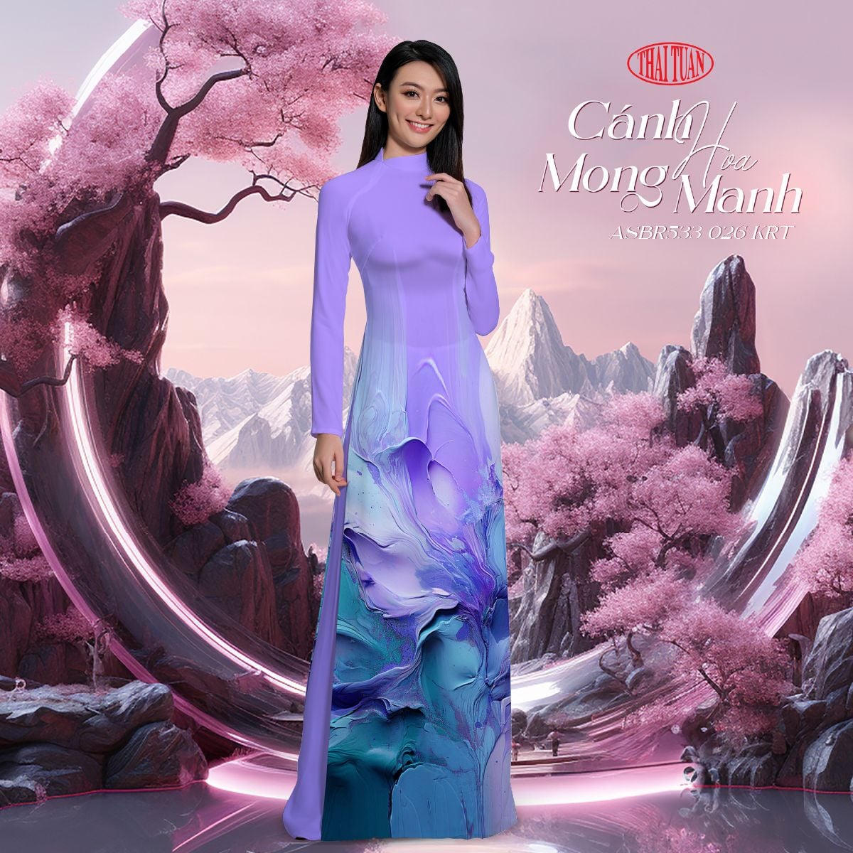 Vải Áo Dài Sắc Phương Nam Kháng Khuẩn Khổ 1m50 x 2m1 ASBR533026KRT