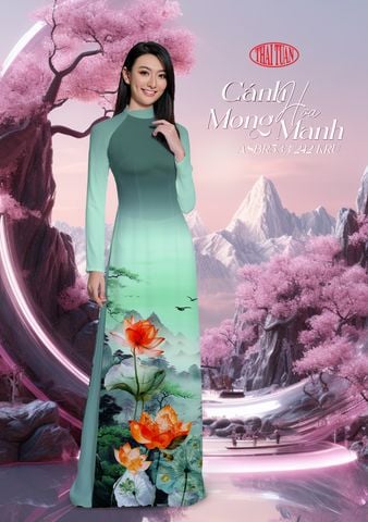 Vải Áo Dài Sắc Phương Nam Kháng Khuẩn Khổ 1m50 x 2m1 ASBR533242KRU