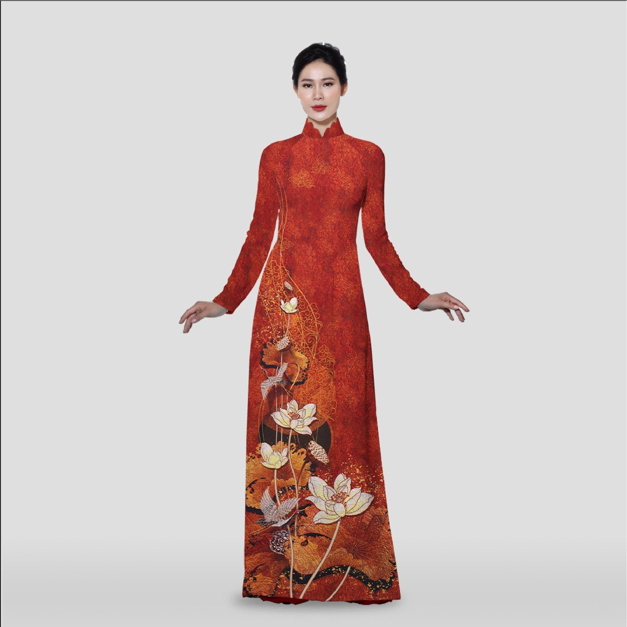 ASB6720L84FNS Vải Áo Dài Đính Đá Cao Cấp Khổ 1m50 x Dài 2m3