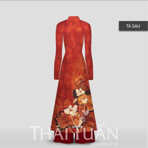 ASB6720L84FNS Vải Áo Dài Đính Đá Cao Cấp Khổ 1m50 x Dài 2m3