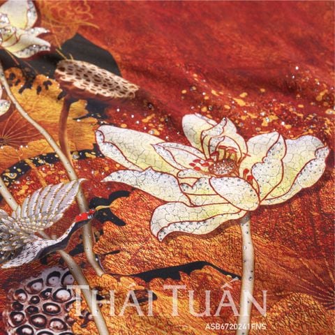 ASB6720L84FNS Vải Áo Dài Đính Đá Cao Cấp Khổ 1m50 x Dài 2m3