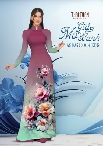 Vải Áo Dài Kim Tuyến Cao Cấp Khổ 1m50 x Dài 2m3 ASBA720014KBN