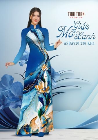 Vải Áo Dài Kim Tuyến Cao Cấp Khổ 1m50 x Dài 2m3 ASBA720236KH4