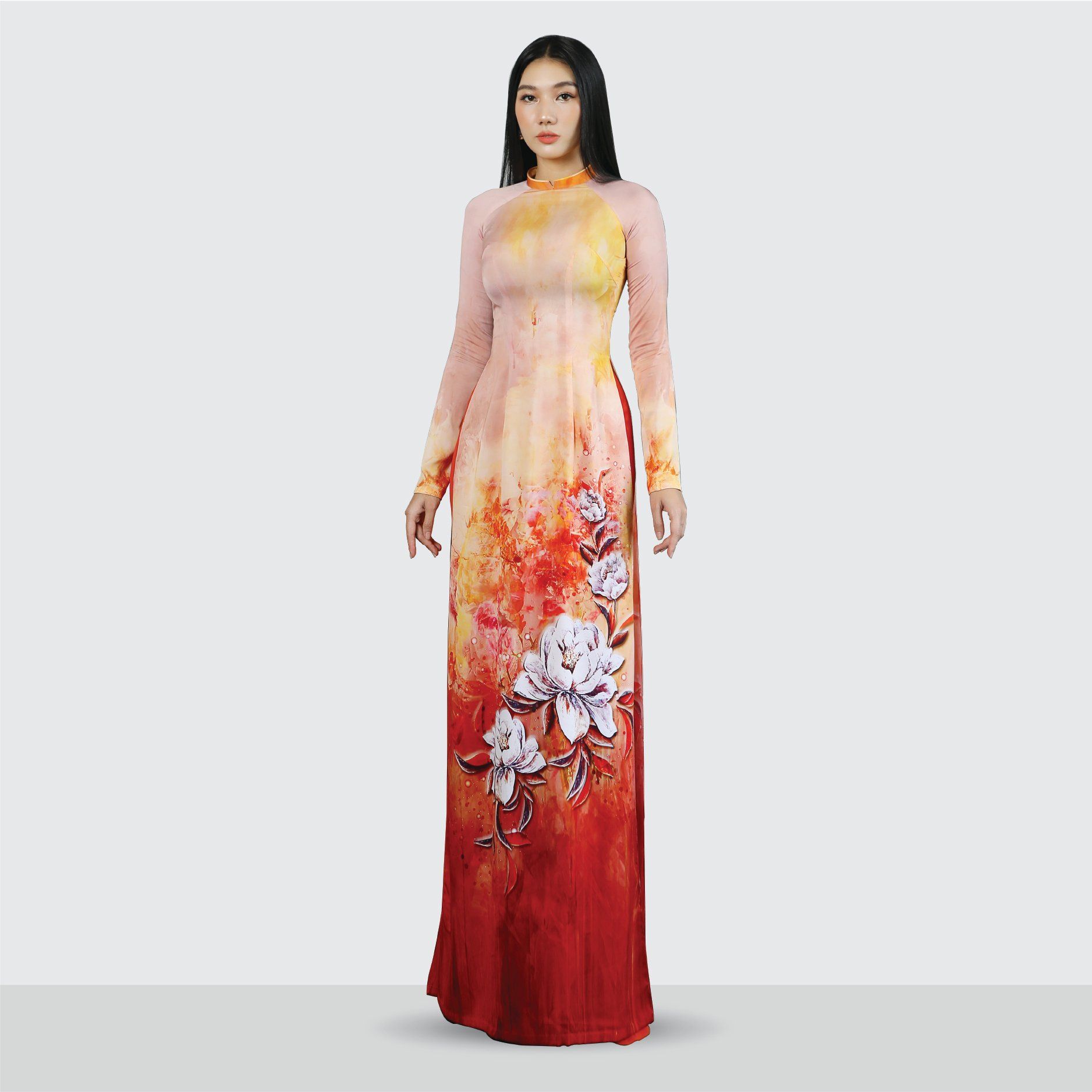 ASBA720032FN8 Vải Áo Dài Satin Kháng Khuẩn Khổ 1m50 x Dài 2m3