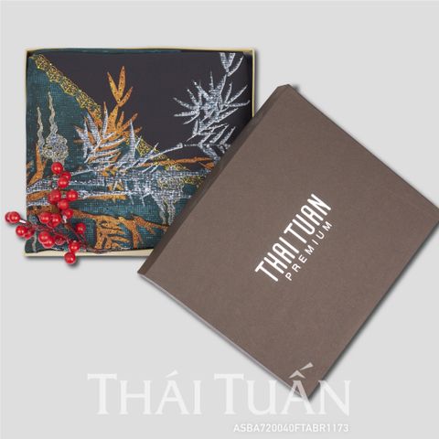 ASB6720M68FTA Vải Áo Dài Đính Đá Cao Cấp Khổ 1m50 x Dài 2m3