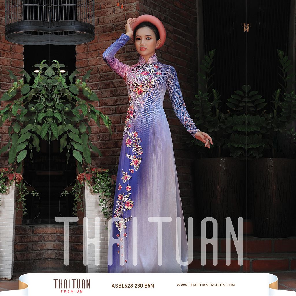 Vải Áo Dài Thái Tuấn Premium Khổ 1m50 x Dài 2m3 ASB6628230B5N