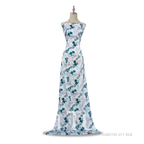 ASBR198011EQE Vải In Hoa Văn Hoa Lá Khổ 1m5 x 2m