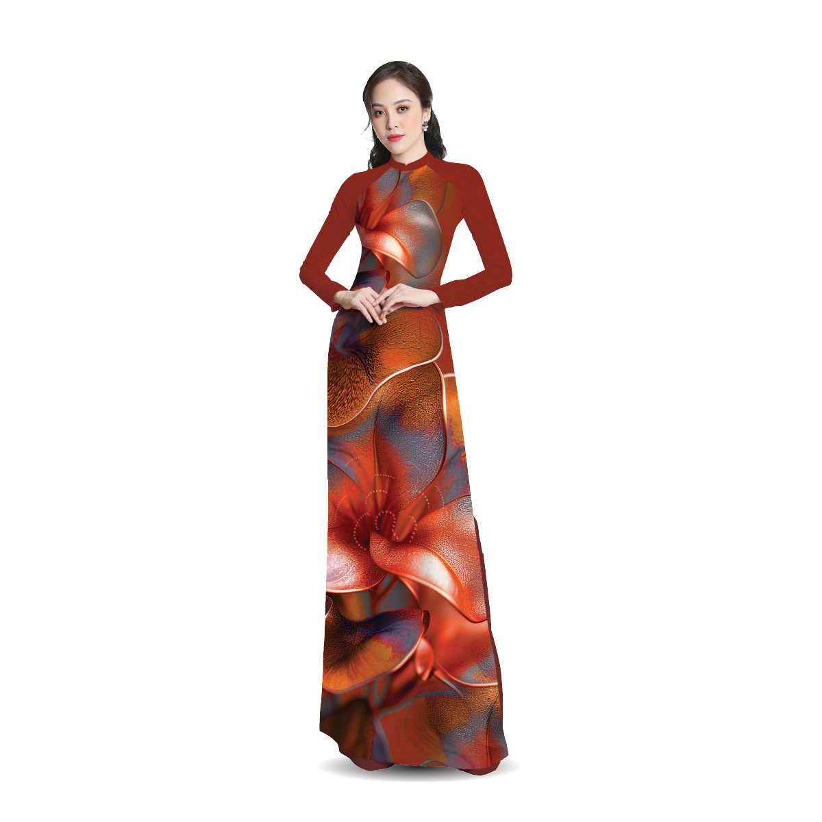 ASBR533223KHG Vải Áo Dài Sắc Phương Nam Kháng Khuẩn Khổ 1m50 x 2m1
