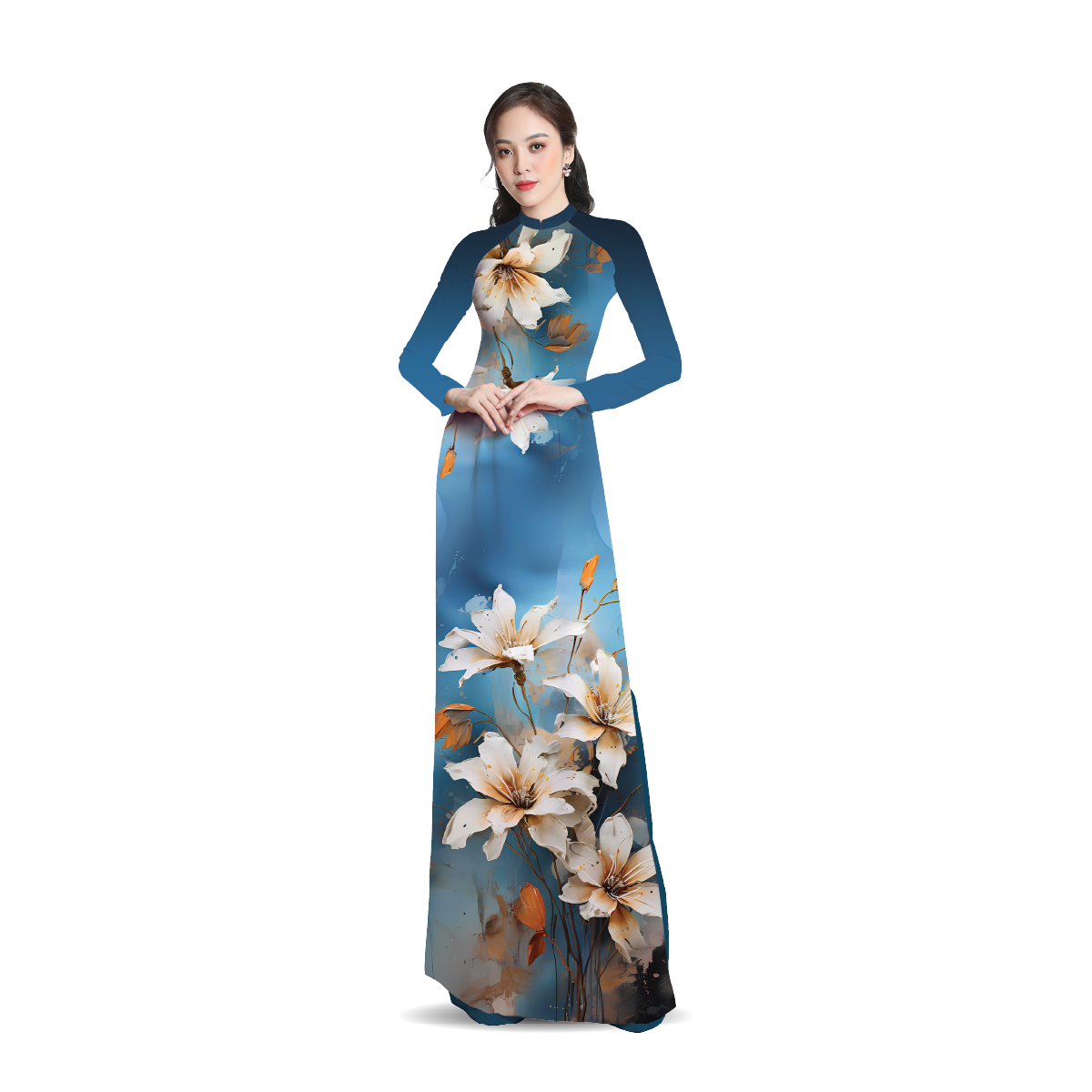 ASBR533336KHI Vải Áo Dài Sắc Phương Nam Kháng Khuẩn Khổ 1m50 x 2m1