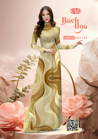 Vải Áo Dài Sắc Phương Nam Kháng Khuẩn Màu Vàng Khổ 1m50 x 2m1 ASBR533402IXE