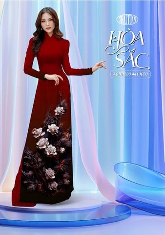 ASBR533441KEC Vải Áo Dài Sắc Phương Nam Kháng Khuẩn Khổ 1m50 x 2m1