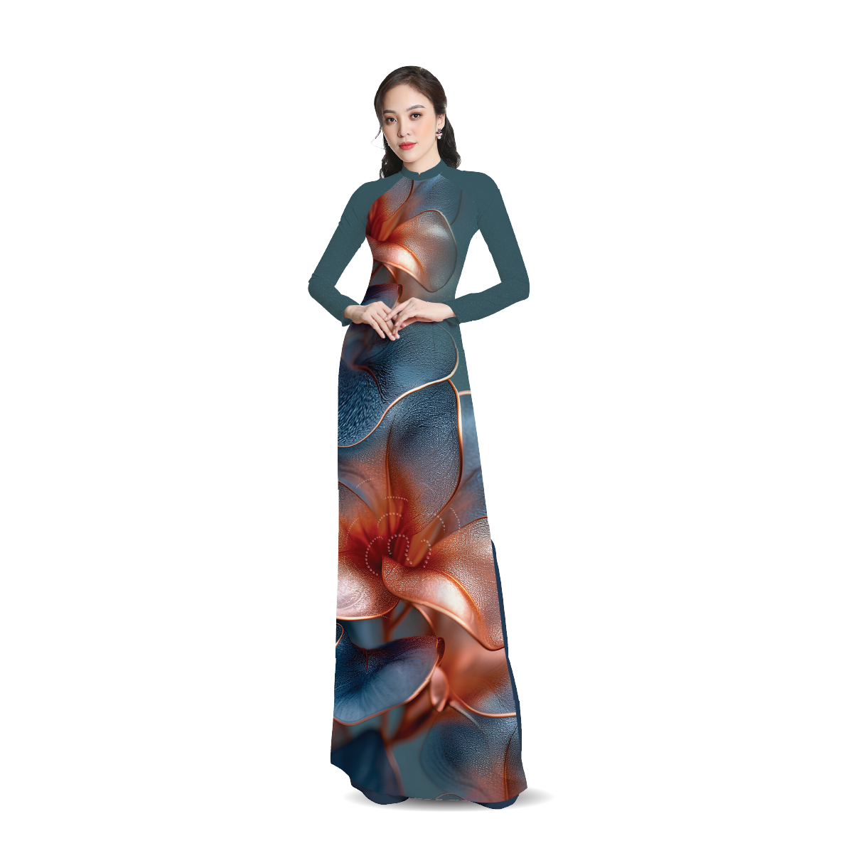 ASBR533657KHG Vải Áo Dài Sắc Phương Nam Kháng Khuẩn Khổ 1m50 x 2m1