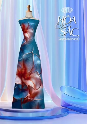 ASBR533657KHG Vải Áo Dài Sắc Phương Nam Kháng Khuẩn Khổ 1m50 x 2m1