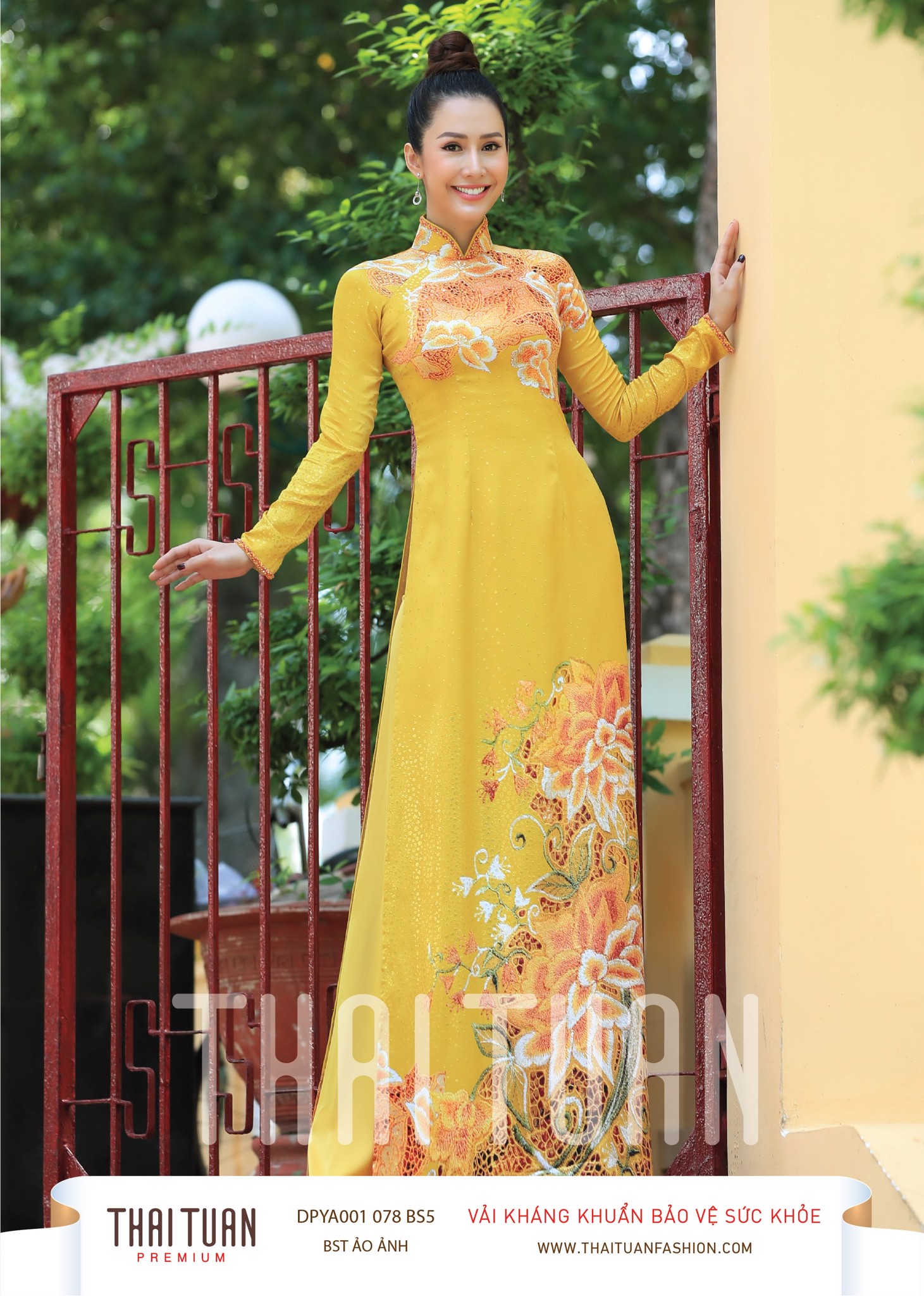 DPYA001-078-BS5 | Vải Áo Dài Thái Tuấn Premium