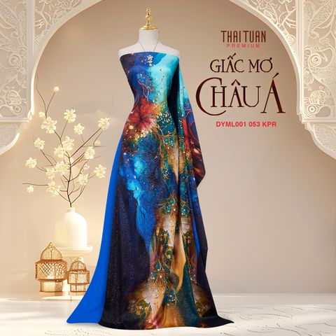 Vải Áo Dài Kim Tuyến Cao Cấp Khổ 1m50 x Dài 2m3