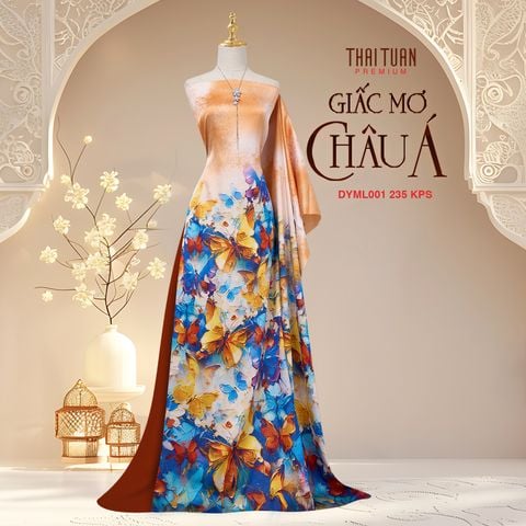 Vải Áo Dài Kim Tuyến Cao Cấp Khổ 1m50 x Dài 2m3