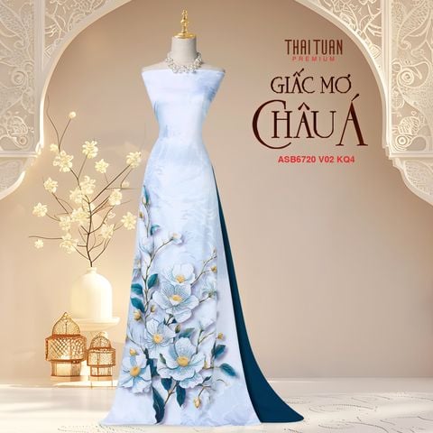 Vải Áo Dài Satin Đính Đá Hương Thơm Kháng Khuẩn Khổ 1m50 x Dài 2m3