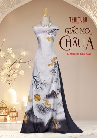 Vải Áo Dài Kim Tuyến Cao Cấp Đính Đá Khổ 1m50 x Dài 2m3