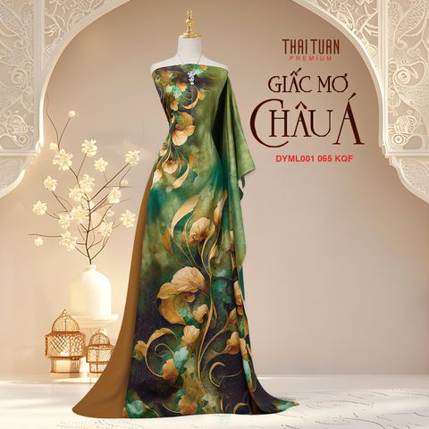 Vải Áo Dài Kim Tuyến Cao Cấp Khổ 1m50 x Dài 2m3
