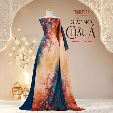 Vải Áo Dài Kim Tuyến Cao Cấp Khổ 1m50 x Dài 2m3