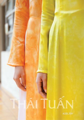 Vải Wash Ánh Diamond Màu Vàng Khổ 1m50 Dài 1m ASBL589W02