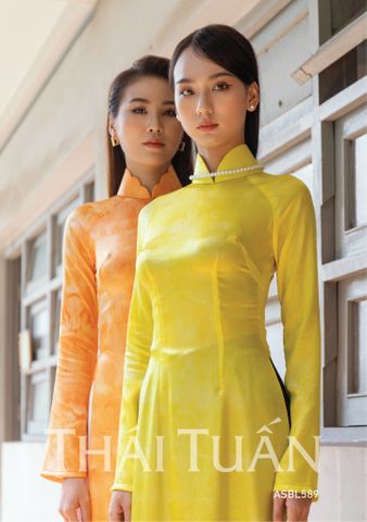 Vải Wash Ánh Diamond Màu Vàng Khổ 1m50 Dài 1m ASBL589W02