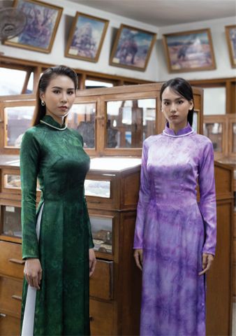 Vải Wash Ánh Diamond Màu Tím Khổ 1m50 Dài 1m1 ASBL589W30