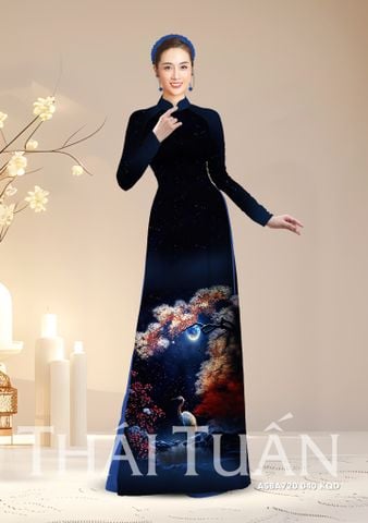 Vải Áo Dài Satin Hương Thơm Kháng Khuẩn Khổ 1m50 x Dài 2m3 (Satin và Đính Đá)