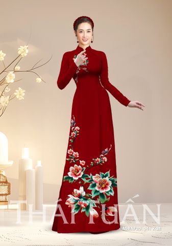 Vải Áo Dài Satin Hương Thơm Kháng Khuẩn Khổ 1m50 x Dài 2m3 (Satin và Đính Đá)