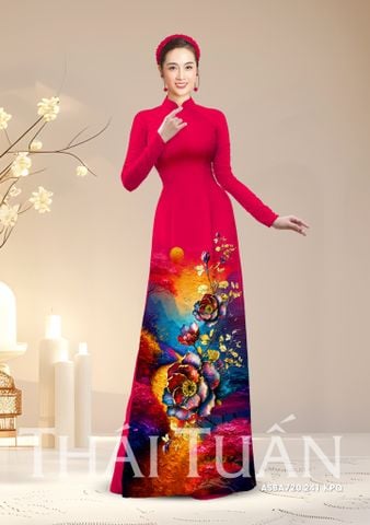 Vải Áo Dài Satin Hương Thơm Kháng Khuẩn Khổ 1mx2m3 ASBA720241DKP