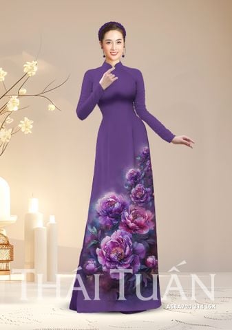 Vải Áo Dài Satin Hương Thơm Kháng Khuẩn Khổ 1m50 x Dài 2m3 (Satin và Đính Đá)