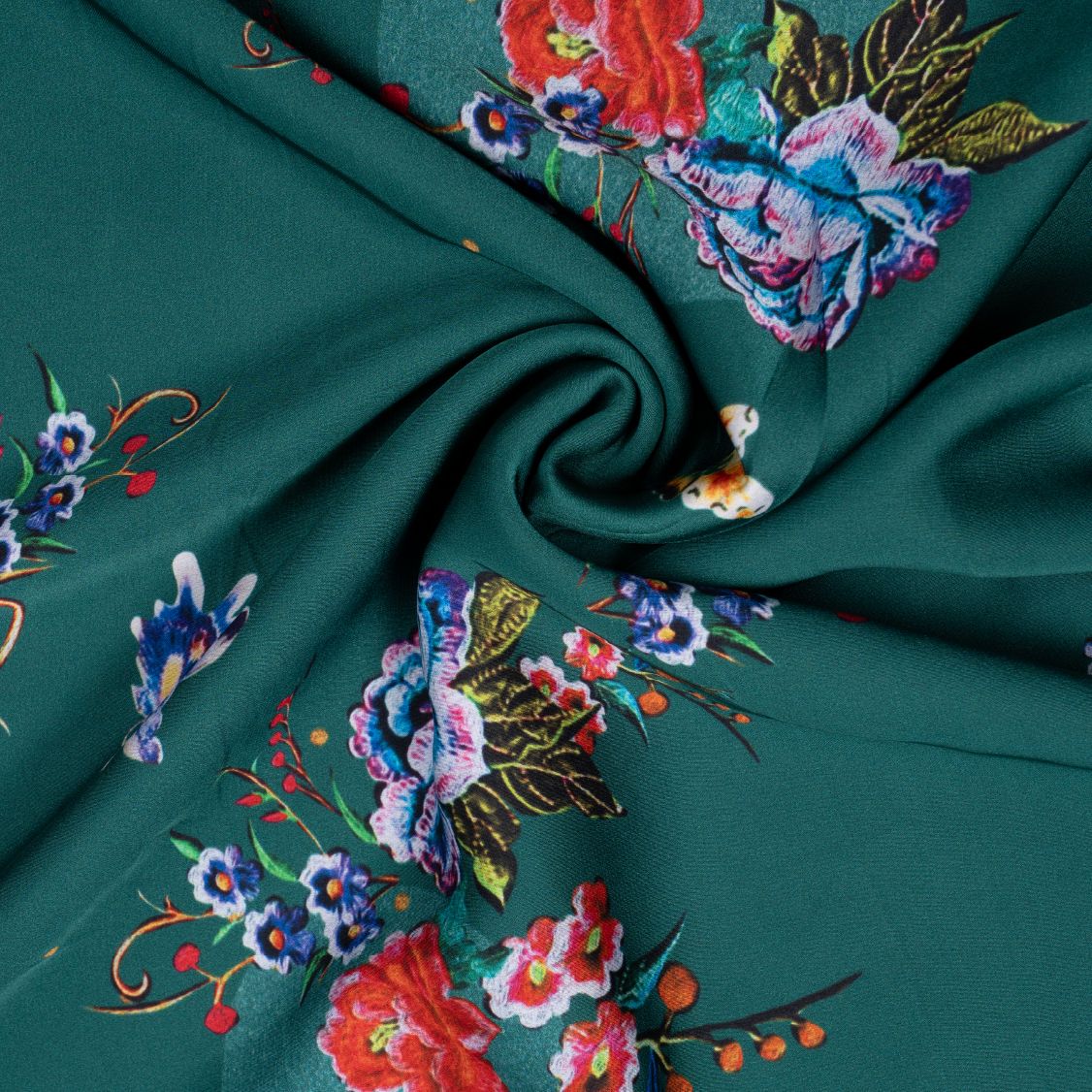 Vải In Họa Tiết Hoa Văn Màu Sắc Khổ 1m5 x 2m ASBR198657G26