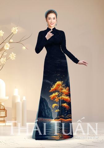 Vải Áo Dài Kim Tuyến Cao Cấp Đính Đá Khổ 1m50 x Dài 2m3