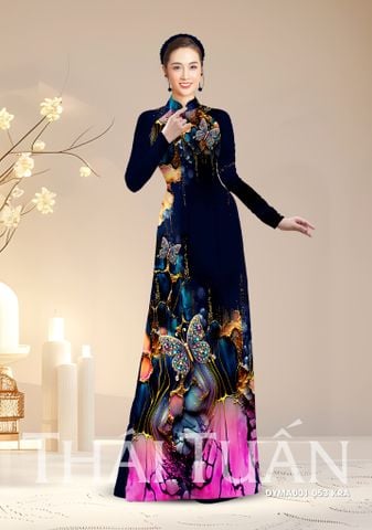 Vải Áo Dài Kim Tuyến Cao Cấp Đính Đá Khổ 1m50 x Dài 2m3