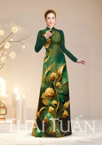 Vải Áo Dài Kim Tuyến Cao Cấp Khổ 1m50 x Dài 2m3