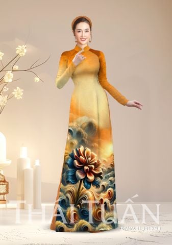 Vải Áo Dài Kim Tuyến Cao Cấp Khổ 1m50 x Dài 2m3