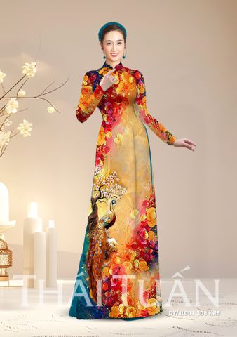 Vải Áo Dài Kim Tuyến Cao Cấp Khổ 1m50 x Dài 2m3