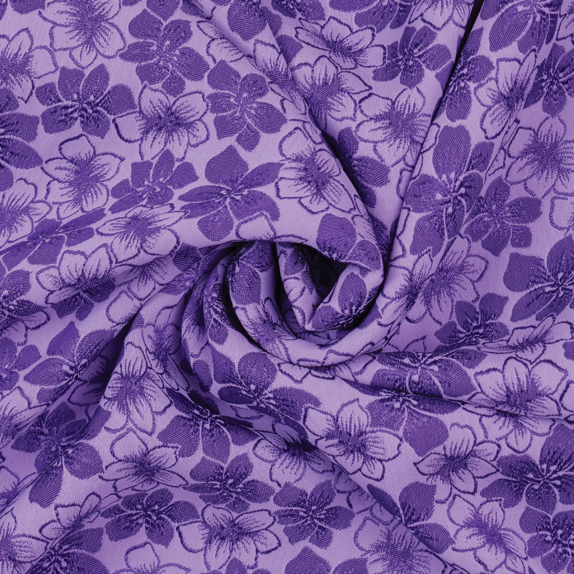 Vải Gấm Lam Ngọc Màu Tím Khổ 1m15 x 2m5 DVMN008326